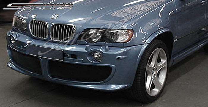 Custom BMW X5 Front Bumper  SUV/SAV/Crossover (2004 - 2006) - $750.00 (Part #BM-015-FB)